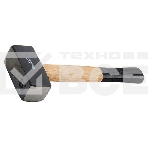 Кувалда Sparta 1000 г, кованая головка, деревянная двухцветная рукоятка, фото 1