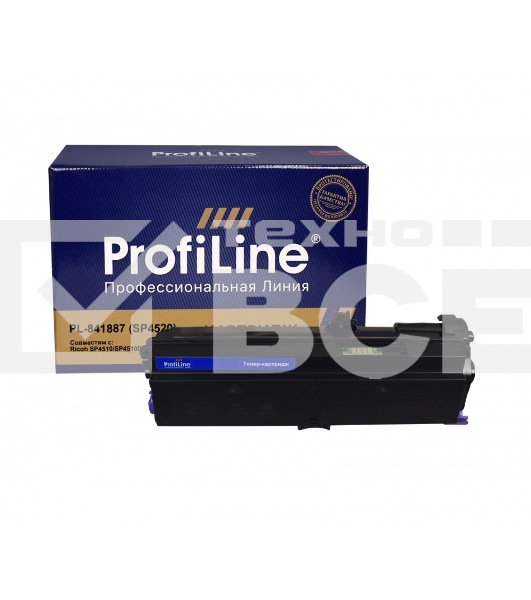 Картридж PL-SP4520 для принтеров Ricoh Aficio SP4520 Type MP401 (841887) 10400 копий ProfiLine