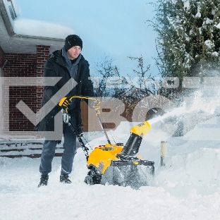 Бензиновая снегоуборочная машина SB 460 E, 99cc, эл.старт, шнек SnowCrusher  Denzel