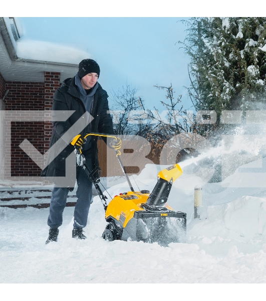 Бензиновая снегоуборочная машина SB 460 E, 99cc, эл.старт, шнек SnowCrusher  Denzel