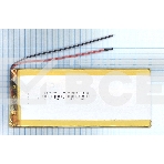 Аккумулятор Li-Pol (батарея) 3*55*125мм 2pin 3.7V/2800mAh, фото 1
