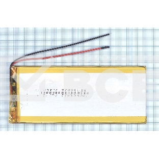 Аккумулятор Li-Pol (батарея) 3*55*125мм 2pin 3.7V/2800mAh