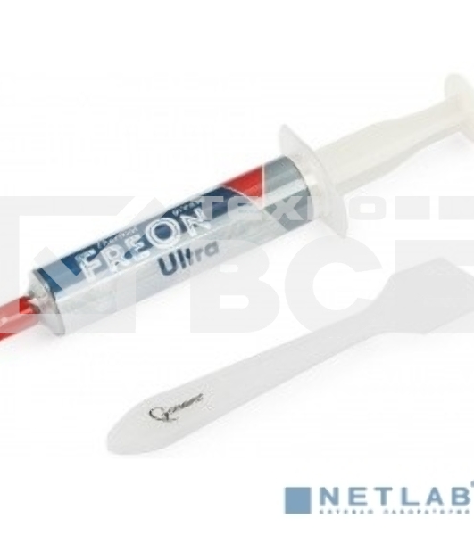 Термопаста Gembird FreOn Ultra GF-21-5 для радиаторов, 5гр, шприц