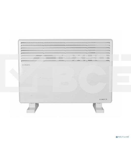 Конвектор Eurolux ОК-EU-1500CH, белый, 1500 Вт, 15 м2, термостат