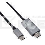 Кабель-переходник Cablexpert CCB-A-CM-HDMI-1.8M с Type-C на HDMI  v2.0, Mobile, 1.8м, черный, корбка, фото5