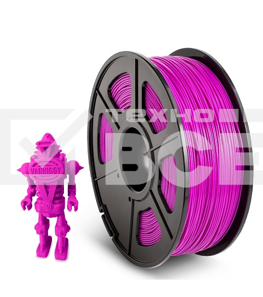 Филамент NVPrint ABS Fuchsia для 3D печати диаметр 1.75мм  длина 330 метров  масса 1 кг