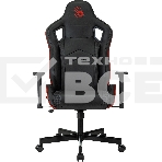 Кресло игровое A4Tech Bloody GC-840 черный, сиденье черный, эко.кожа, с подголов. крестов. металл черный, пластик черный, фото3