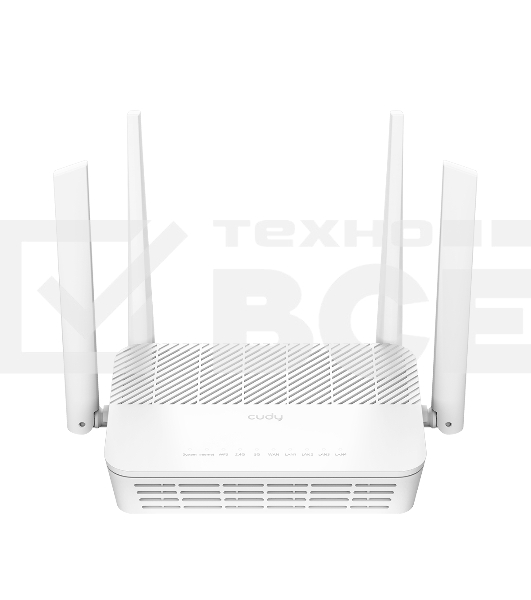 Роутер беспроводной Cudy WR3000H AX3000 100/1000/2500BASE-T