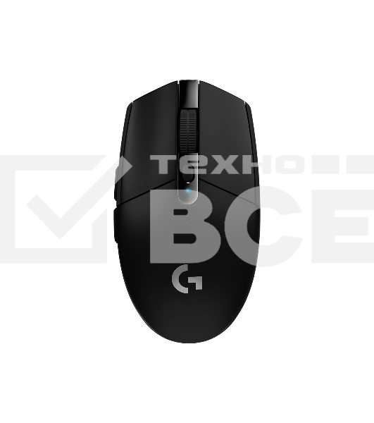 Мышь беспроводная Logitech G304 Lightspeed черный, 12000 dpi, радиоканал, USB, кнопки - 6