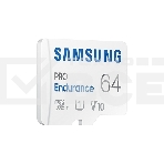 Флеш карта microSDXC 64Gb Samsung PRO Endurance (для видеорегистратора) Class 10, UHS-I, W 30 МБ/с, R 100 МБ/с, <MB-MJ64KA/APC> адаптер на SD, фото4