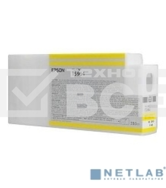 Картридж струйный Epson C13T596400 желтый для Stylus Pro 7900/9900 (350 мл)