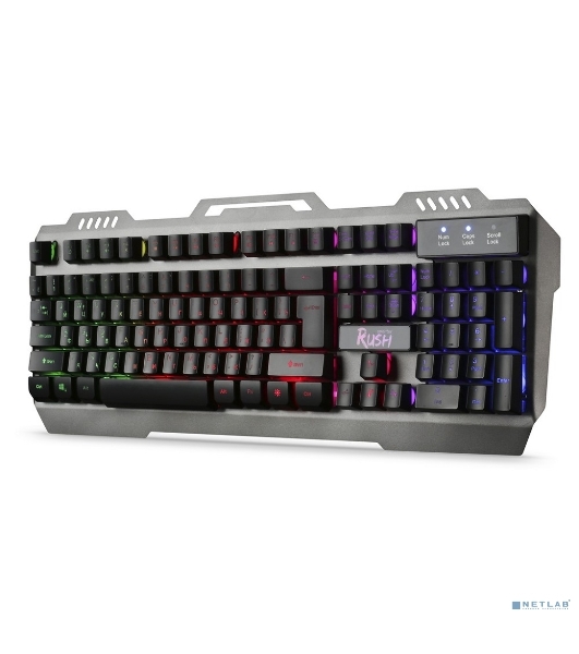 Клавиатура проводная игровая мультимедийная Smartbuy RUSH 354 USB черный SBK-354GU-K