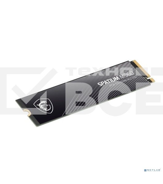 Накопитель SSD PCIE 5.0 NVME M.2 1Tb SPATIUM M560 1Tb MSI
