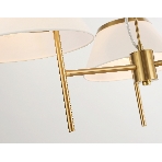 Люстра Ambrella light LH72471/3 BS/WH латунь/белый Е14/3 max 40W D800*290-1080, фото6
