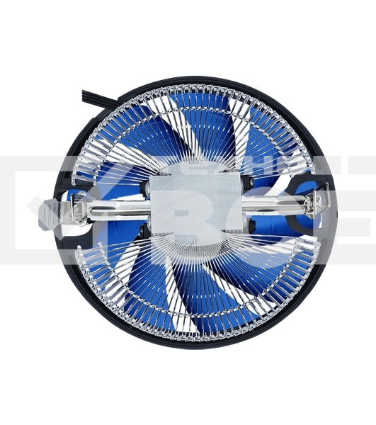 Кулер для процессора AeroCool / Formula Verkho Plus серебристый/черный, 120 мм, алюминий, 2000 об/мин, 26.5 дБ, 4 pin, 110 Вт, 68 мм