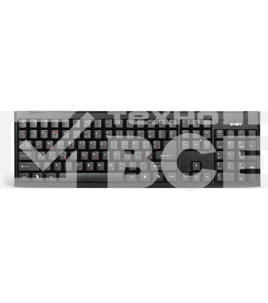 Клавиатура Keyboard SVEN Standard 303 Power USB+PS/2 чёрная SV-03100303PU