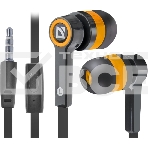 Наушники Defender Pulse 420 черный/оранжевый, фото14