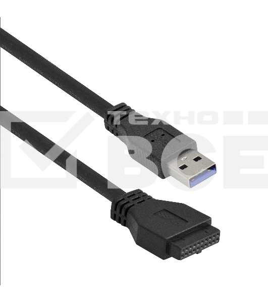Планка USB на переднюю панель ExeGate U3H-623, 3,5