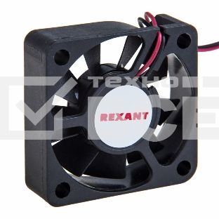Вентилятор для корпуса Rexant RХ 4010MS 12VDC черный, 40 мм, 4800 об/мин, 20 дБ, 2 pin