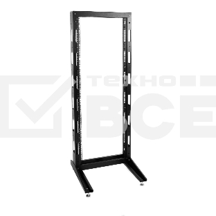 Стойка телекоммуникационная универсальная ЦМО 33U однорамная,цвет черный (СТК-33-9005) (1 коробка)