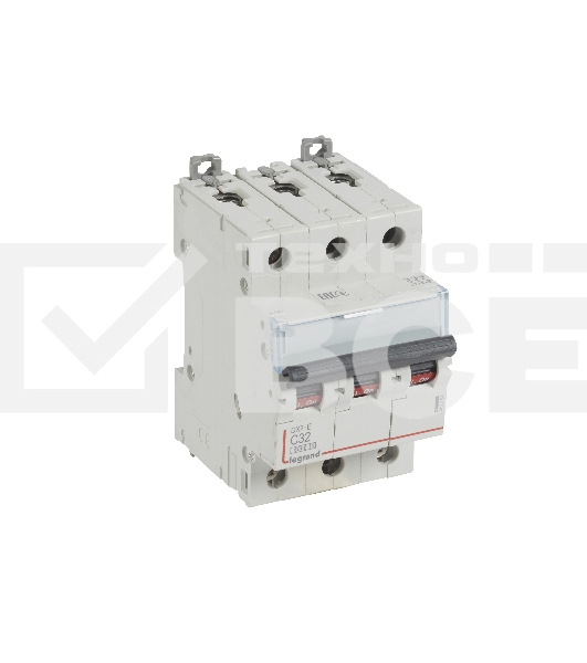 Выключатель автоматический DX3-E C32 3П 6000/6kA Авт.выкл.DX3-E C32 3П 6000/6kA