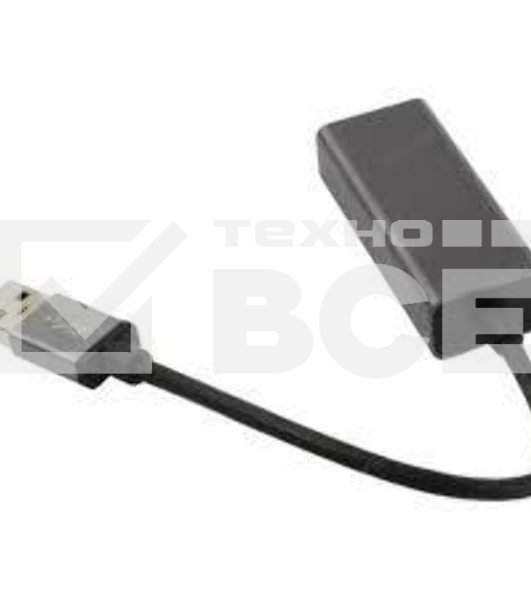 Кабель-переходник USB 3.0 (Am) --> LAN RJ-45 Ethernet 1000 Mbps, Aluminum Shell,Telecom <TU312M>