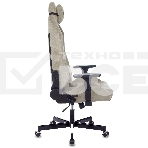 Кресло игровое Knight N1 Fabric бежевый Light-21, с подголов. крестовина металл, фото21