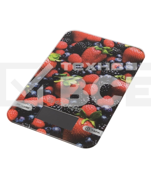 Весы кухонные Endever Skyline KS-528 (5кг, стекло, ягоды)