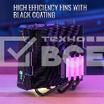 Кулер для процессора AeroCool/Formula Cylon 3H черный, 120 мм, алюминий, 1800 об/мин, 24.3 дБ, 4 pin, 125 Вт, 98 мм, фото14