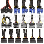 Серверный блок питания  800W ExeGate EX292212RUS ServerPRO-800RADS (ATX, for 3U+ cases, APFC, КПД 80% (80 PLUS), 14cm fan, 24pin, 2(4+4)pin, PCIe, 5xSATA, 4xIDE, FDD, Cable Management, black), фото7
