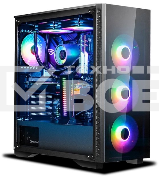 Компьютерный корпус Deepcool MATREXX 50 черный без БП ATX 1x120mm 2xUSB2.0 1xUSB3.0 audio bott PSU