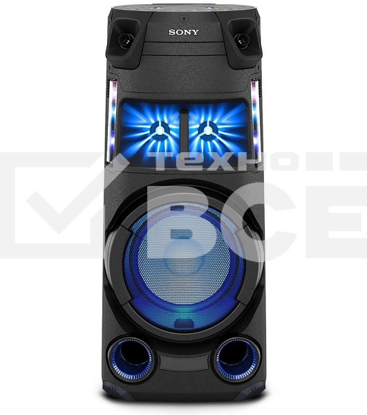 Минисистема Sony MHC-V43D черный/CD/CDRW/DVD/DVDRW/FM/USB/BT