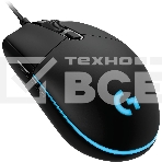 Мышь проводная Logitech G PRO HERO черный, 25600 dpi, USB, кнопки - 6, фото3