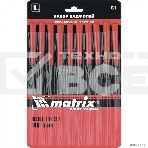 Набор надфилей Matrix, 180 х 5 мм, 10 шт., пластиковые рукоятки, фото2
