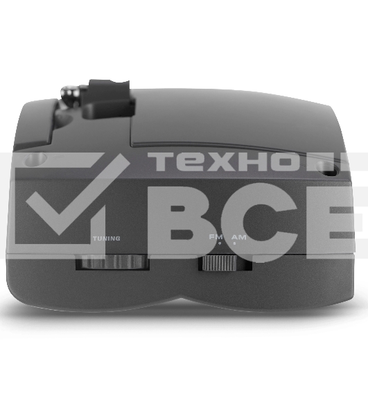 Радиоприемник Vitek VT-3591 (GY) LED индикатор Телескопическая антенна Тип батареек	UM-1