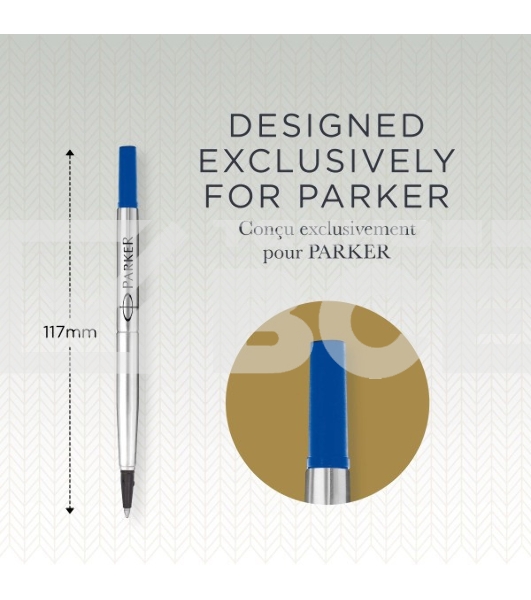 Стержень роллер Parker Quink Z01 (CW1950324) M 0.7мм синие чернила блистер