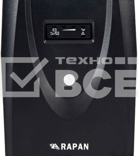 Источник бесперебойного питания RAPAN-UPS 2000 220В 2000В.А/1200Вт меандр АКБ 2х7А.ч интерактивный Бастион 735