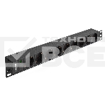 Блок розеток горизонтальный ExeGate ServerPro PDU-19H907 Al-9S-C20, 19