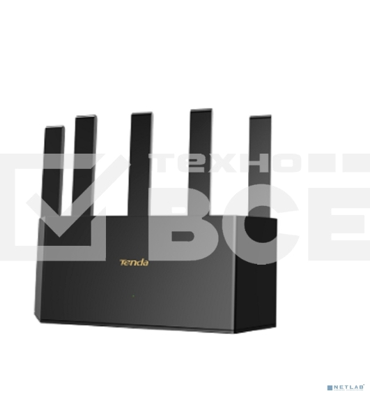 Wi-Fi роутер Tenda TE6L Pro Wi-Fi 7 Двухдиапазонный гигабитный BE5100, до 688 Мбит/с на 2,4 ГГц + до 4323 Мбит/с на 5 ГГц
