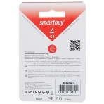 Флешка USB Smartbuy Quartz Black (SB4GbQZ-K), 4Gb, USB 2.0, R/W 15/5, черный, фото5