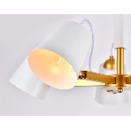 Светильник Ambrella light TR3101/5 WH/GD белый/золото E14 max 40W D680*370, фото4