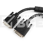 Кабель DVI-D dual link Gembird/Cablexpert CC-DVI2-BK-15, 25M/25M, 4.5м, черный, экран, феррит.кольца, пакет, фото5