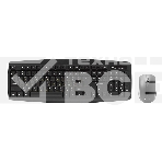 Комплект клавиатура + мышь Gembird KBS-8000 черный USB беспров. 2.4ГГц, 10м, 1600DPI, мини-приемник, фото 1