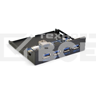Планка USB на переднюю панель ExeGate U3H-625, 3,5