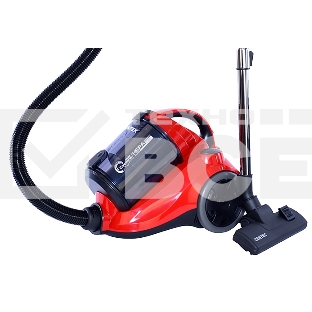 Пылесос Centek CT-2530 красный/черный, 400/2300 Вт, уборка сухая, пылесборник контейнер, 2 л