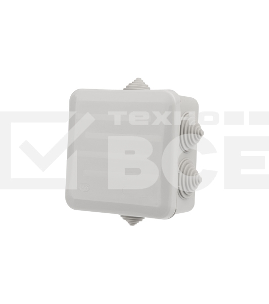 Коробка распаячная ОУ, 100x100x50, винт IP44 Rexant