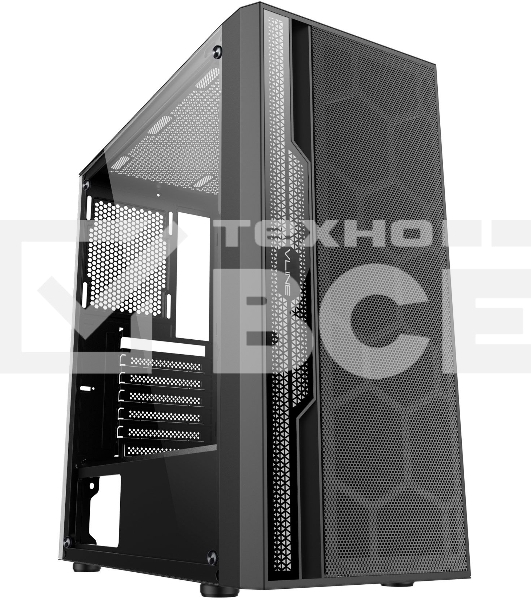 Корпус AeroCool / Formula V-LINE 2052 черный без БП ATX 2xUSB2.0 1xUSB3.0 audio bott PSU