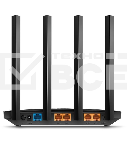 Роутер беспроводной TP-Link Archer C80 AC1900 10/100/1000BASE-TX черный