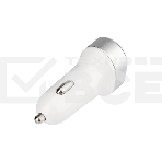 Автозарядка в прикуриватель Rexant АЗУ USB-A+USB-C, 3.1 A белый, фото 1