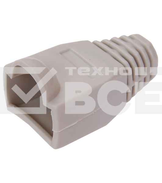 Колпачок ITK изолирующий для разъема RJ-45, PVC, СЕРЫЙ